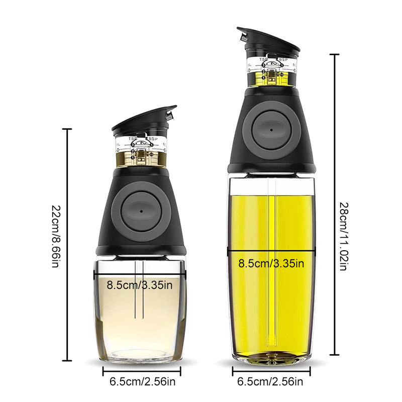 Oil Bottle With Measuring Function