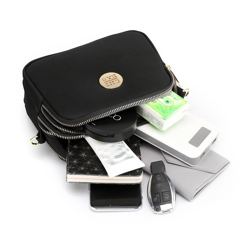 Nylon Oxford Cloth One Shoulder Crossbody Bag