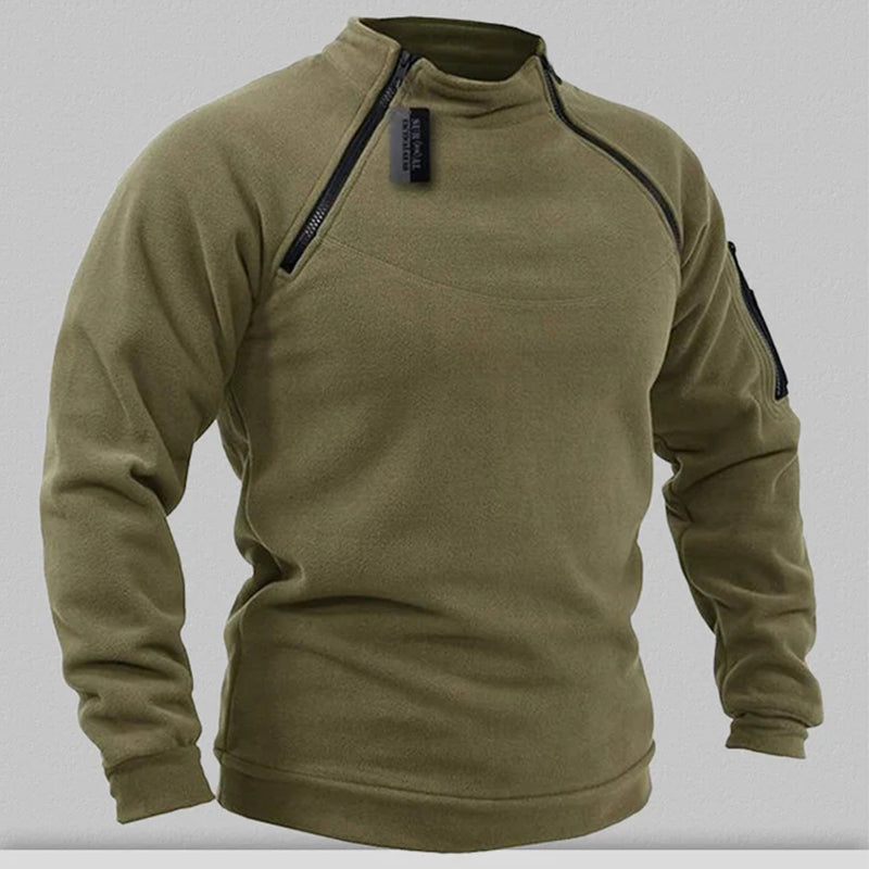 Tactical Stand Collar Sweater