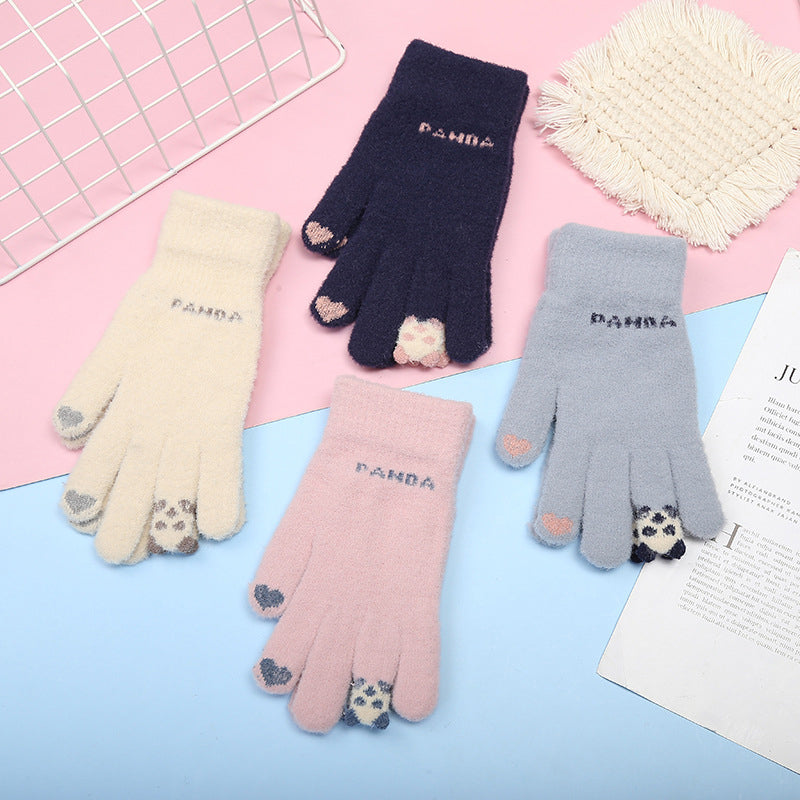 Thermal Soft Thick Fleece Lined Touch Screen Gloves