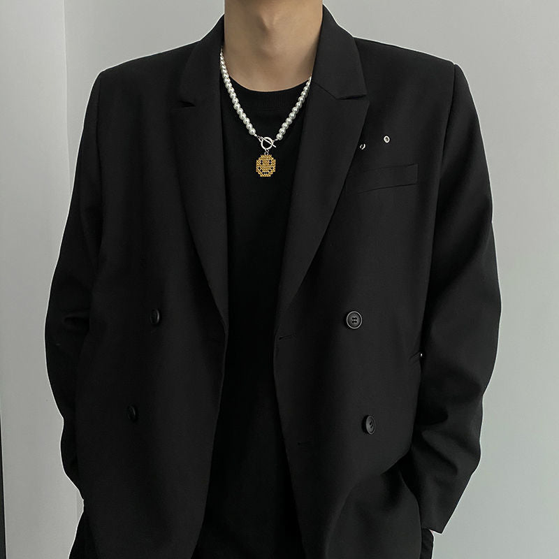 Smiley Pearl Necklace
