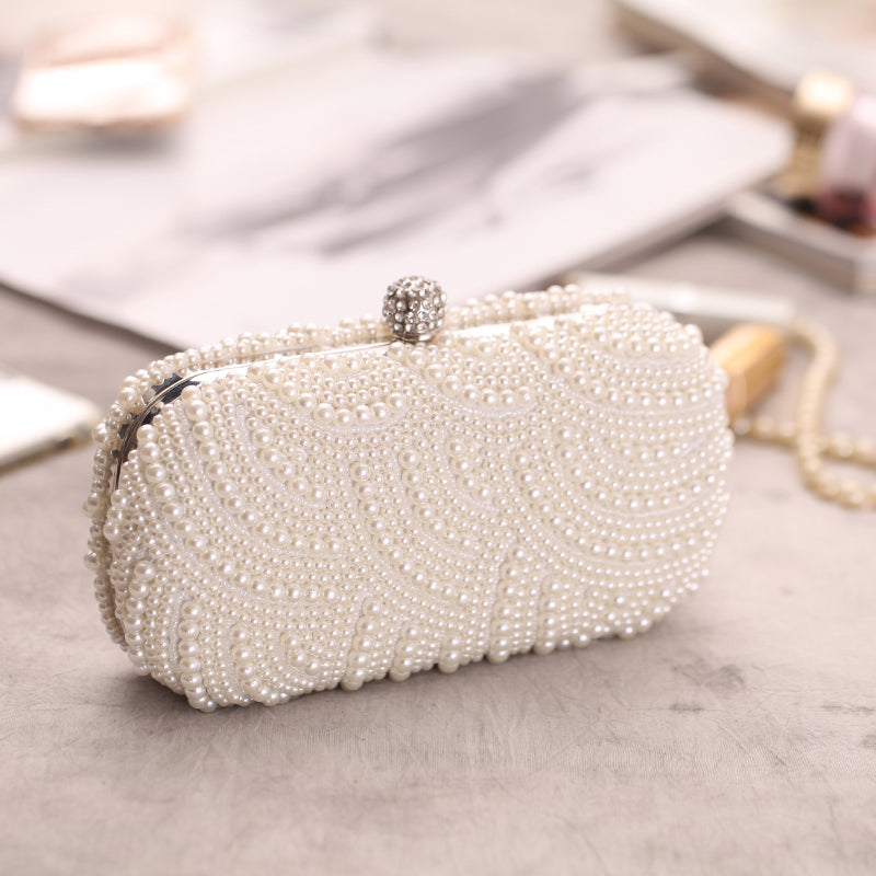Luxury Peral Clutch Bag