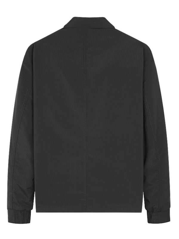 Men's Solid Color Casual Lapel Jacket
