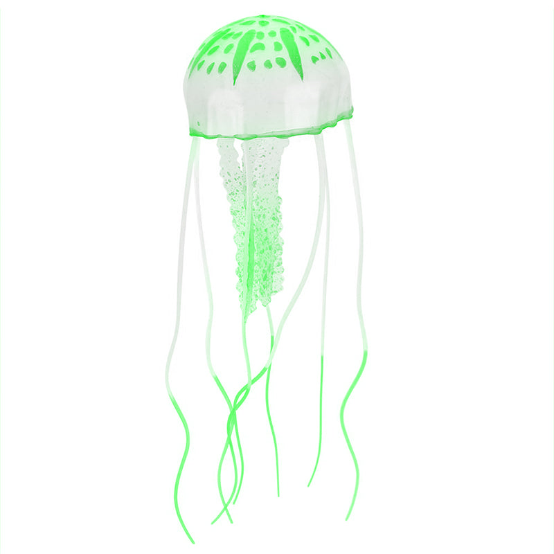 Fish Tank Landscaping Simulation Transparent Fluorescent Jellyfish