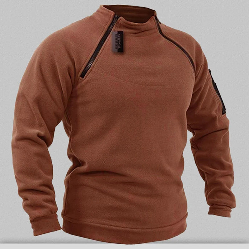 Tactical Stand Collar Sweater