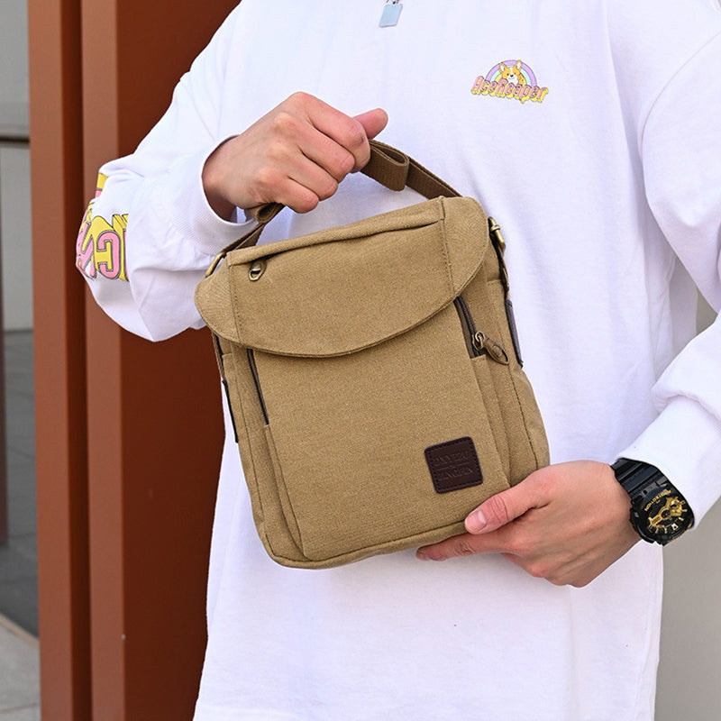 Canvas Business Messenger Bag