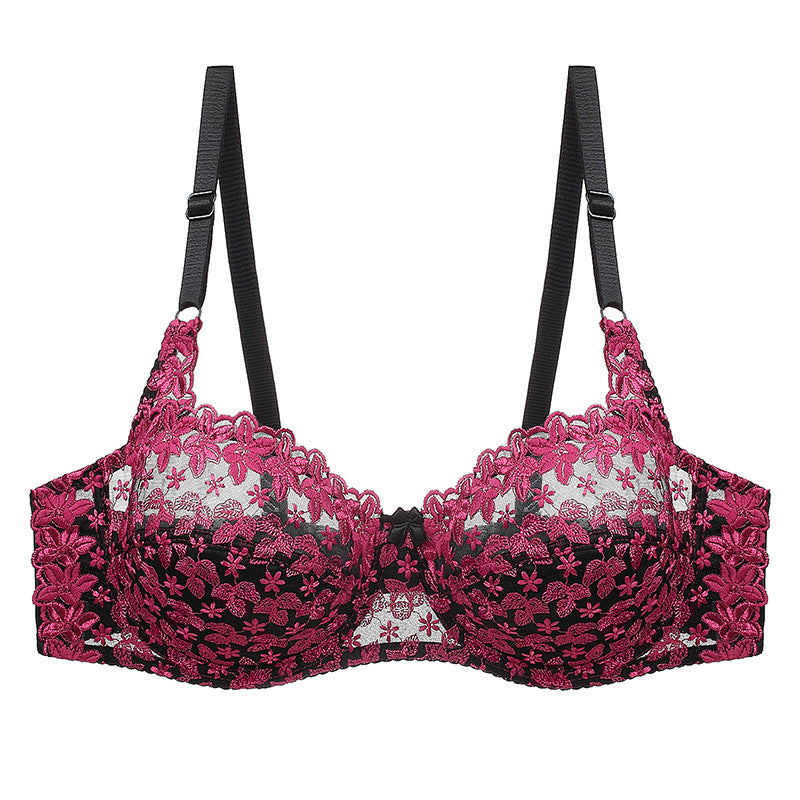 Lace Embroidered Bra