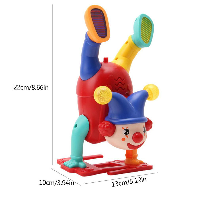 Electric Handstand Clown Toy With Light and Music