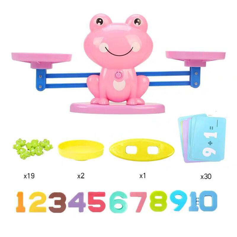 Preschoolers Frog Balance Counting Toys