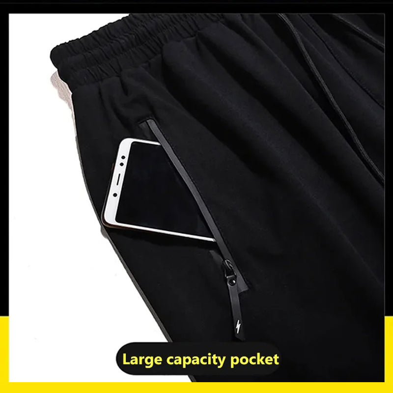 Men's Large Size Ice Silk Sports Shorts
