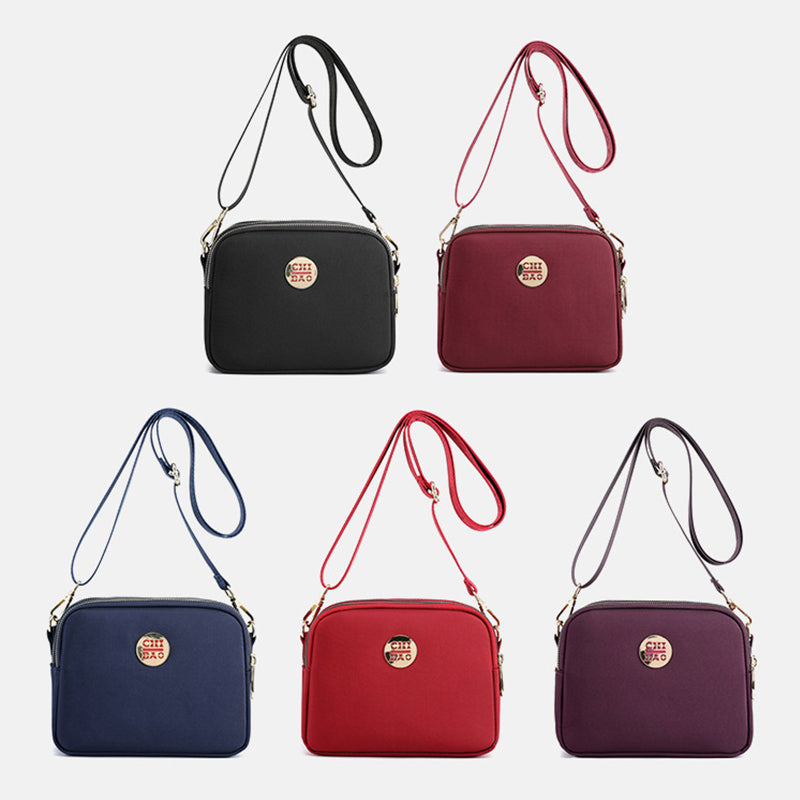 Nylon Oxford Cloth One Shoulder Crossbody Bag