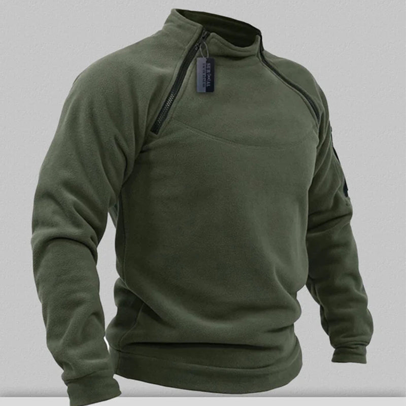 Tactical Stand Collar Sweater
