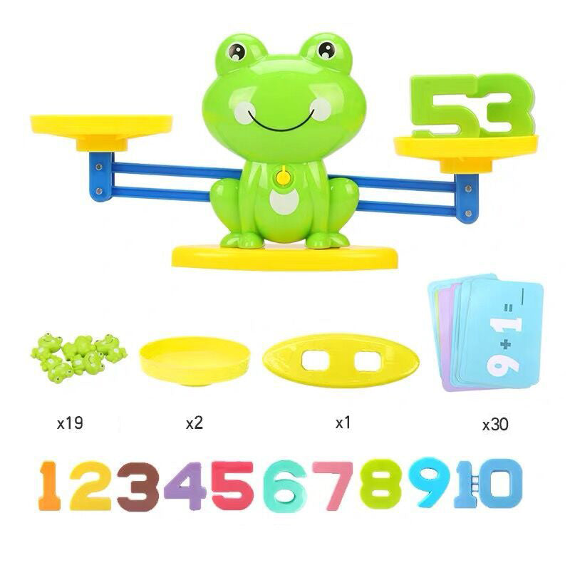 Preschoolers Frog Balance Counting Toys