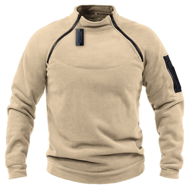 Tactical Stand Collar Sweater