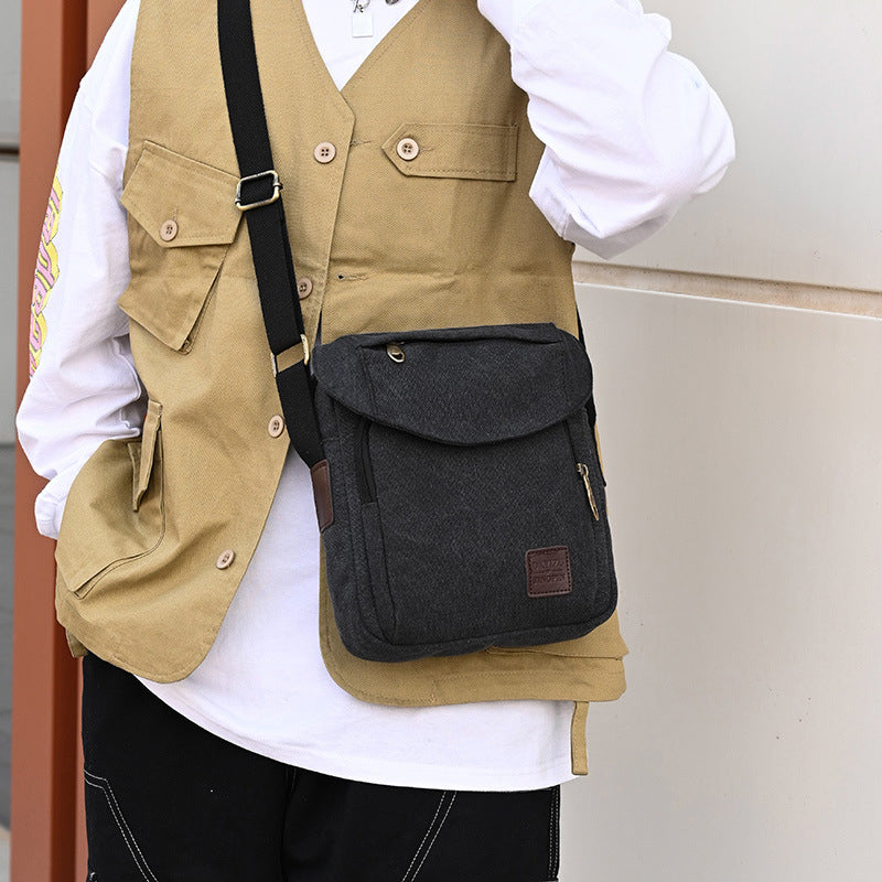 Canvas Business Messenger Bag