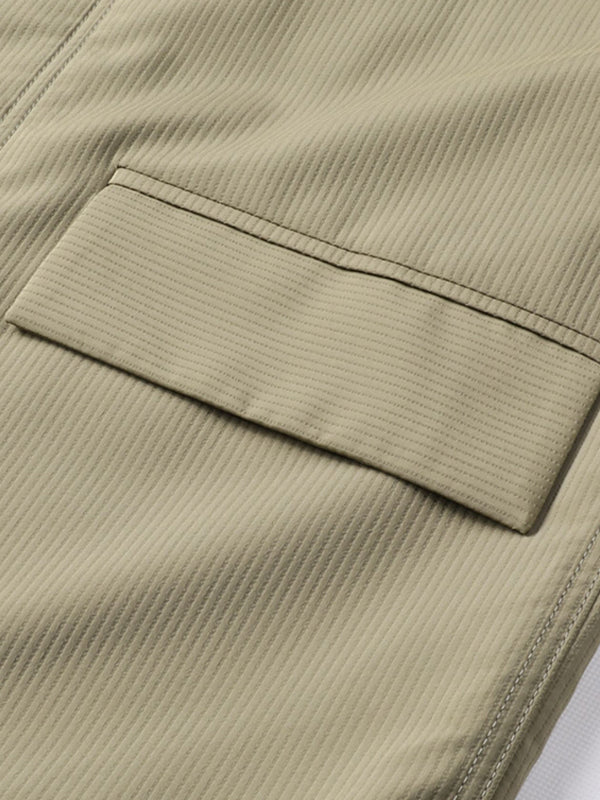 Men's Solid Color Casual Lapel Jacket