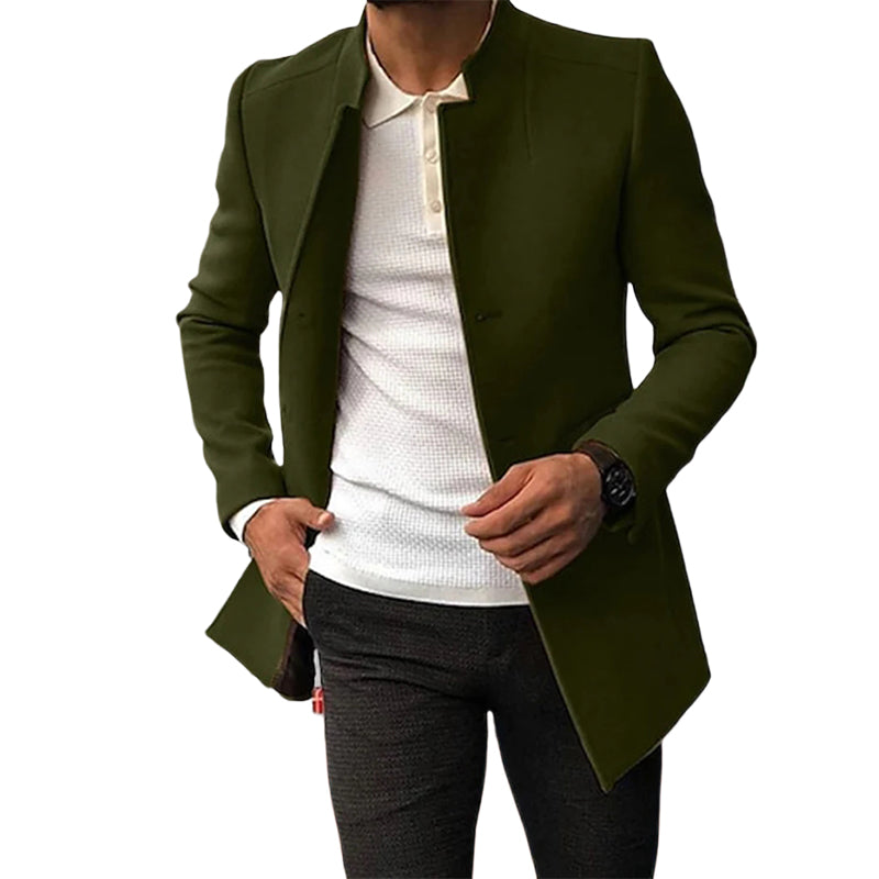 Trendy Solid Tweed Blazer
