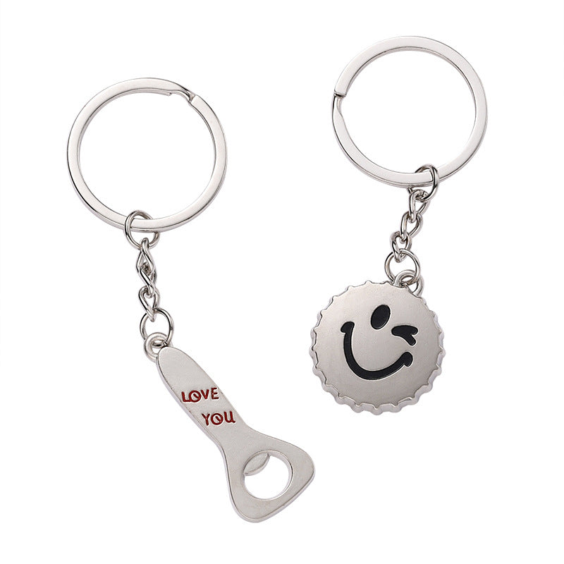 Valentine's Day Couple Keychain