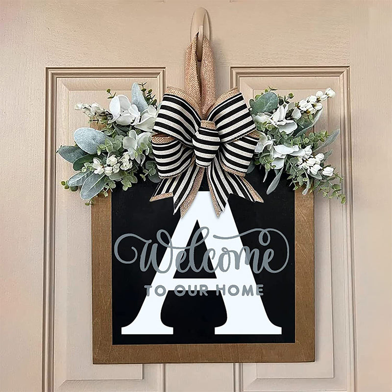 2023 NEW - Welcome Front Door Wreath