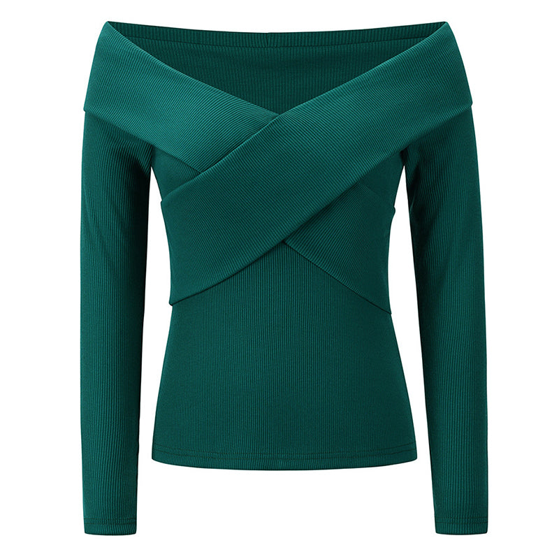 Double V-neck Sweater