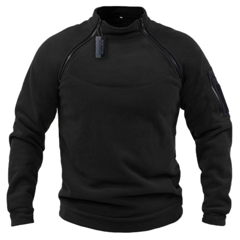 Tactical Stand Collar Sweater