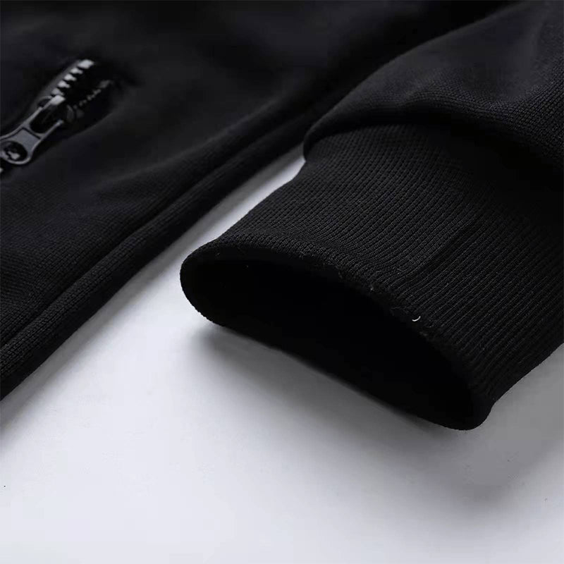 Men's Casual Hooded Zip Sweatshirt