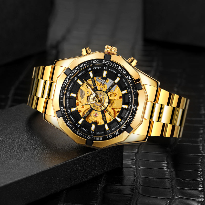 Men's Skeleton Watch