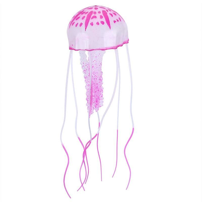 Fish Tank Landscaping Simulation Transparent Fluorescent Jellyfish