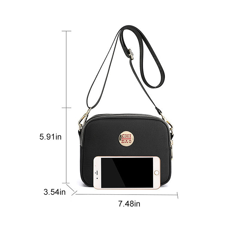 Nylon Oxford Cloth One Shoulder Crossbody Bag