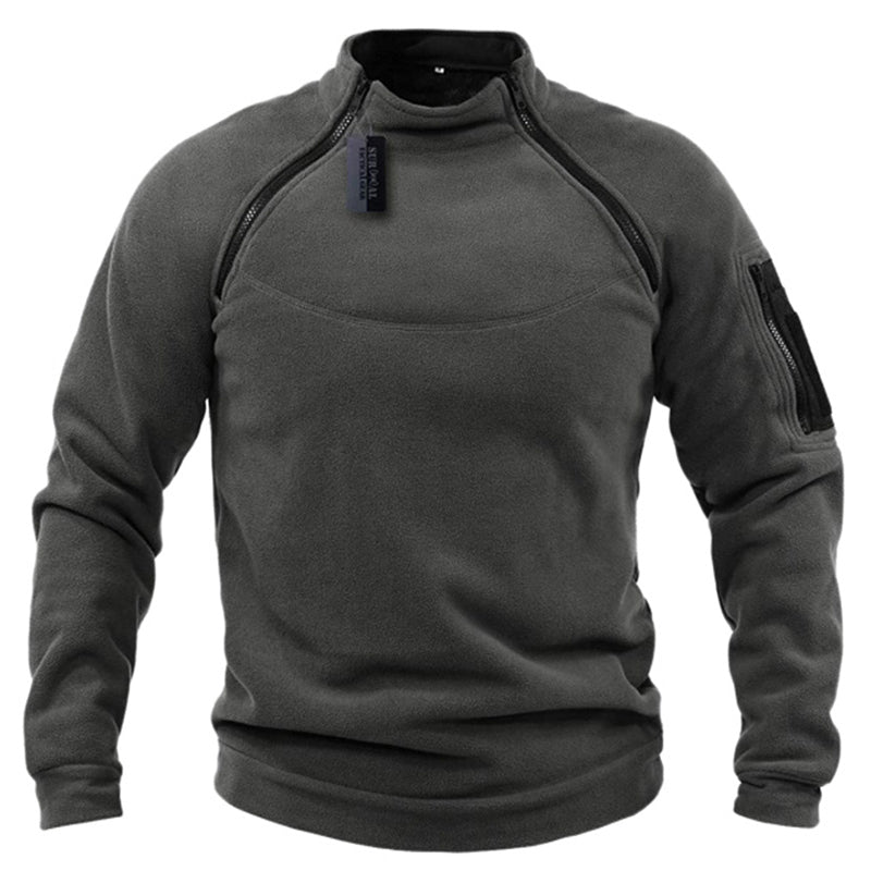Tactical Stand Collar Sweater