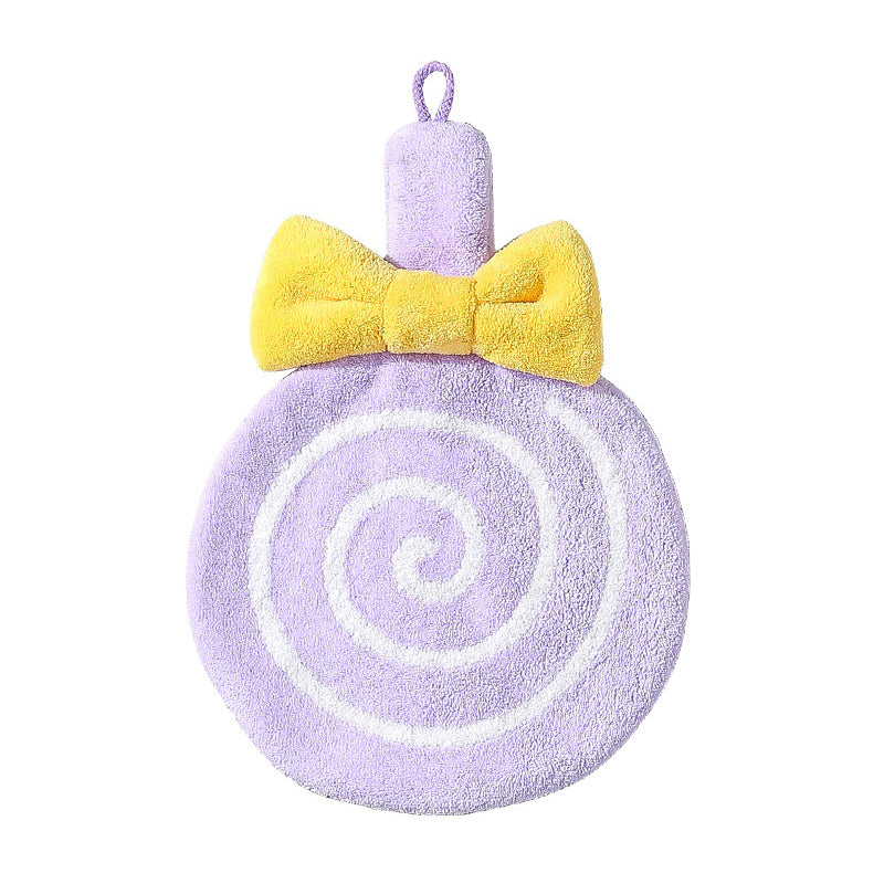 Hangable Lollipop Cute Children Hand Towel