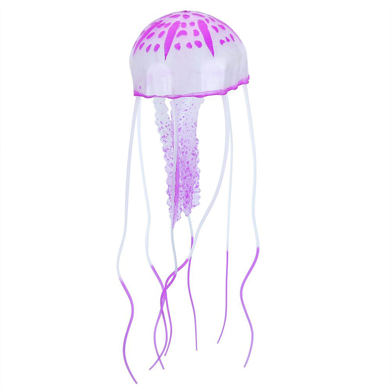 Fish Tank Landscaping Simulation Transparent Fluorescent Jellyfish