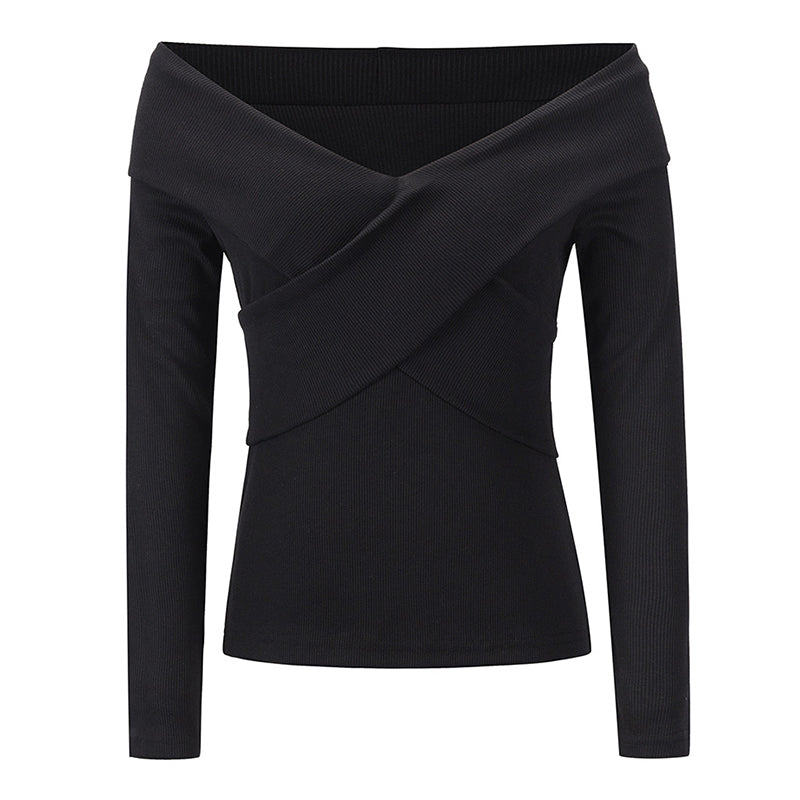 Double V-neck Sweater