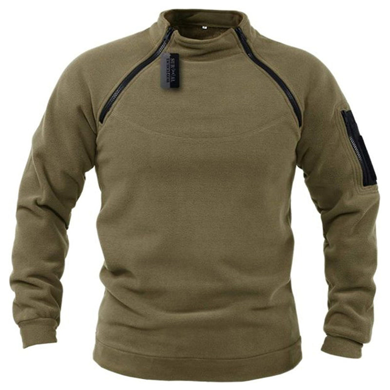 Tactical Stand Collar Sweater