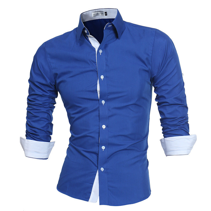 Men Slim Fit Long Sleeves