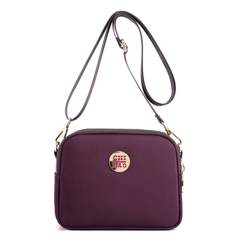 Nylon Oxford Cloth One Shoulder Crossbody Bag