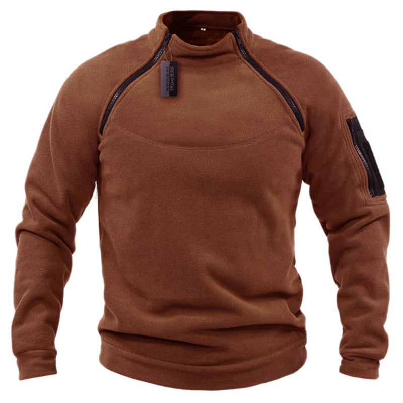Tactical Stand Collar Sweater