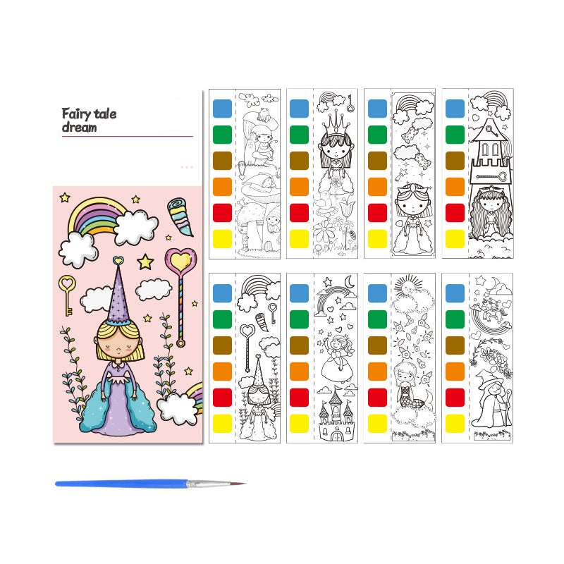 Watercolor Coloring Notes