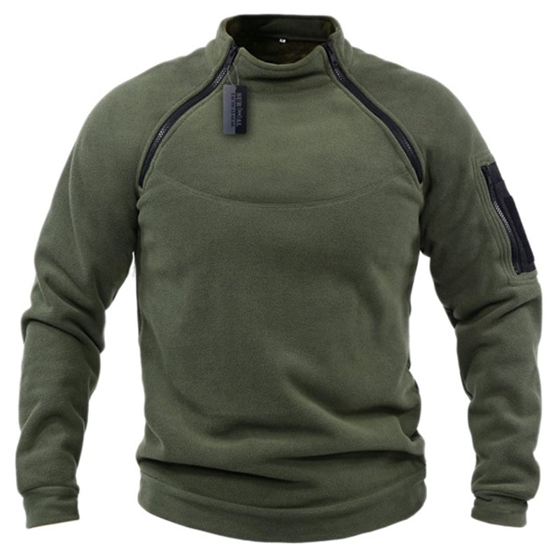 Tactical Stand Collar Sweater