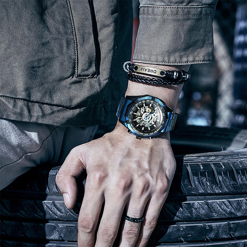 Men's Skeleton Watch