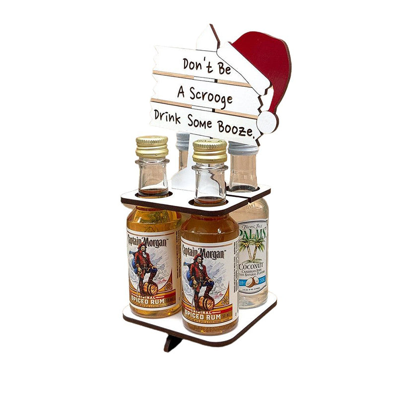 Christmas Mini Liquor Bottle Stand