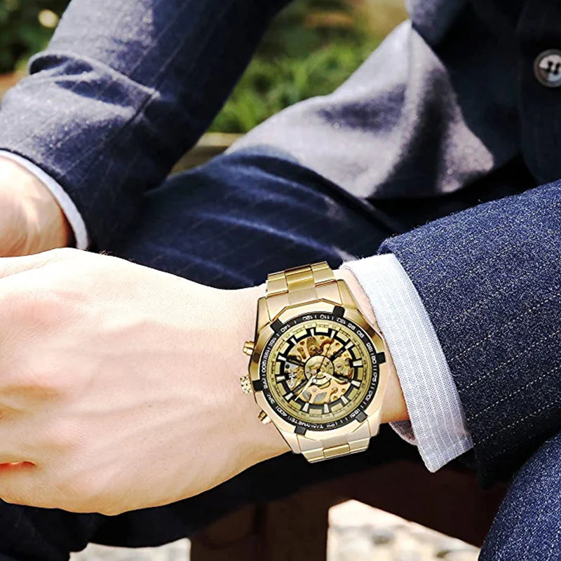 Men's Skeleton Watch