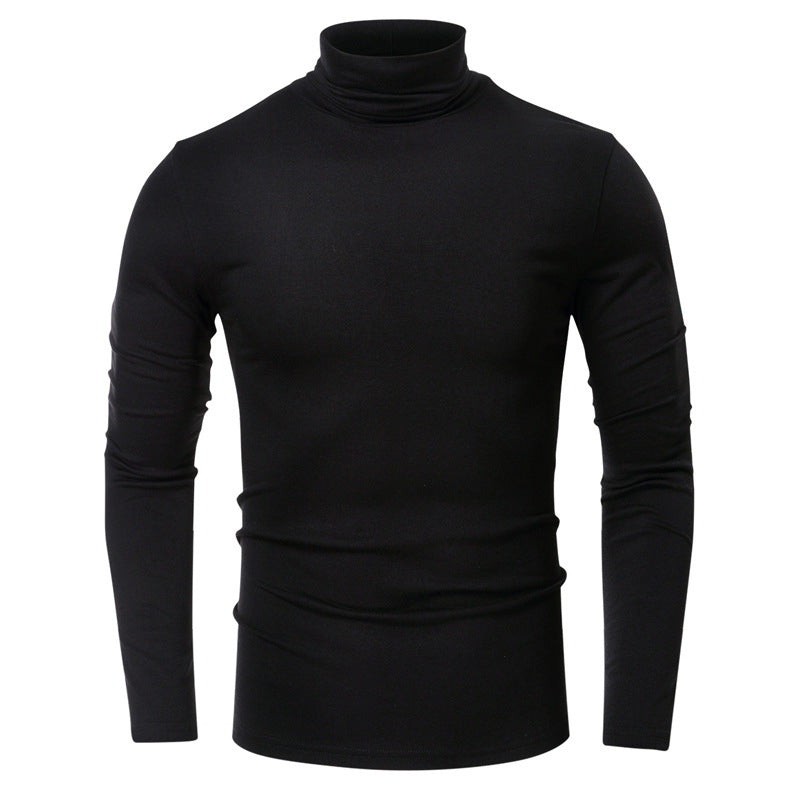 Men's Turtleneck Bottoming Top Blouse