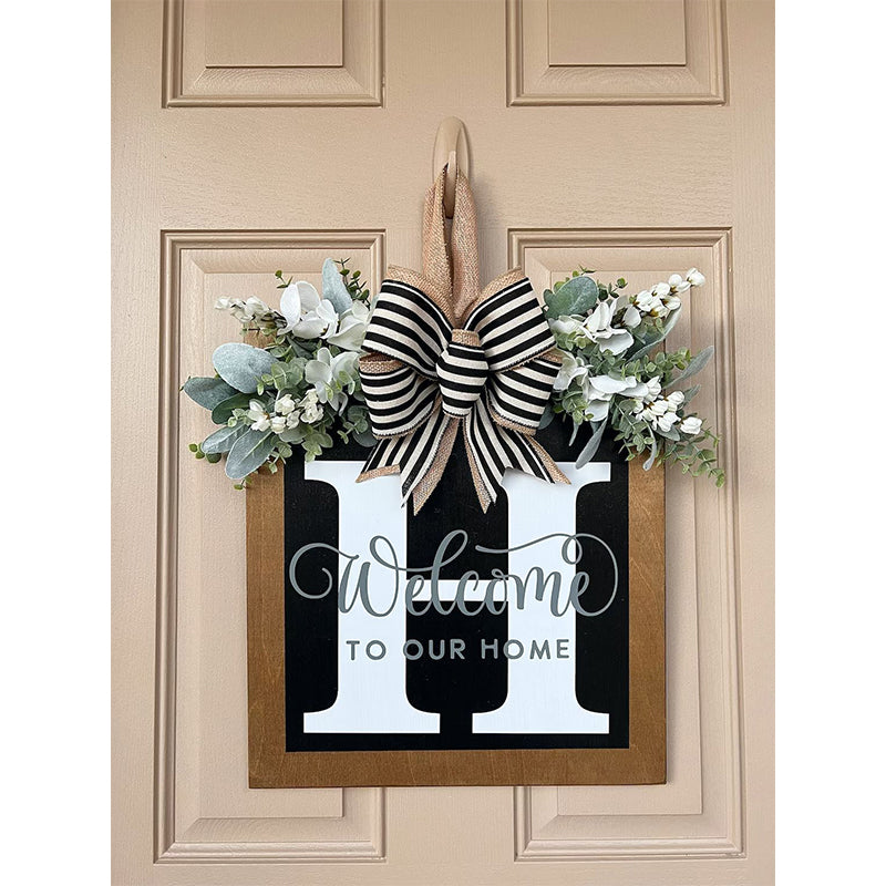 2023 NEW - Welcome Front Door Wreath