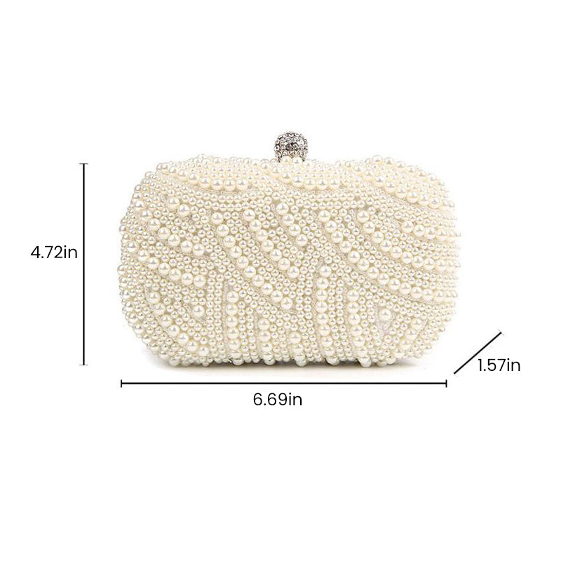 Luxury Peral Clutch Bag