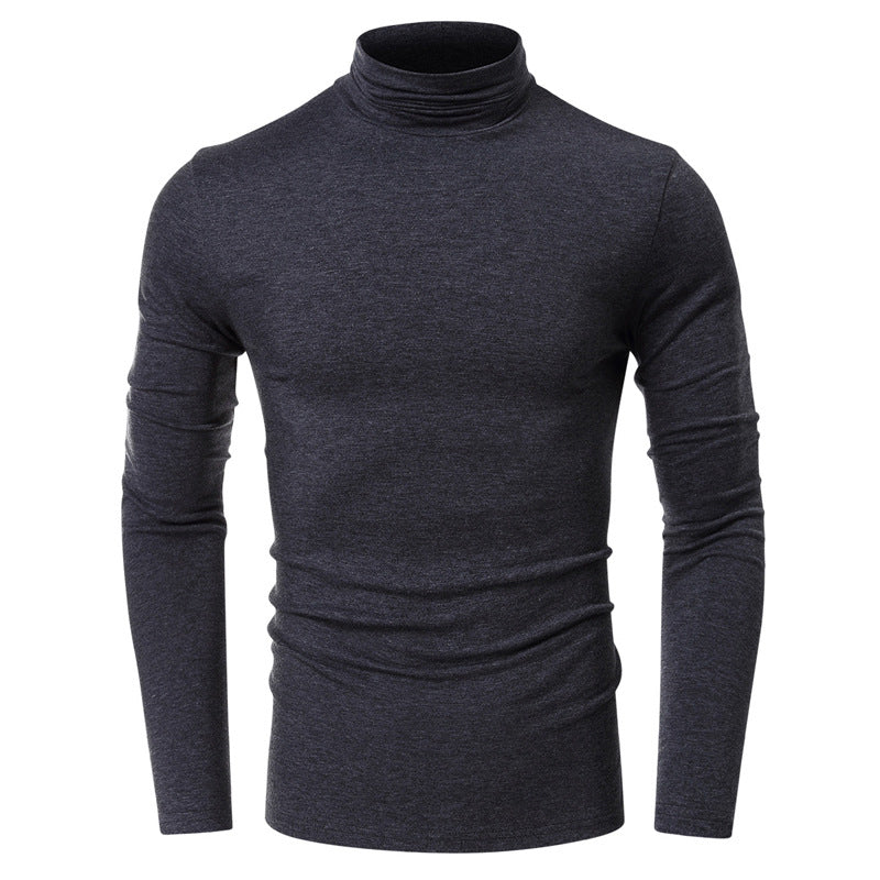 Men's Turtleneck Bottoming Top Blouse