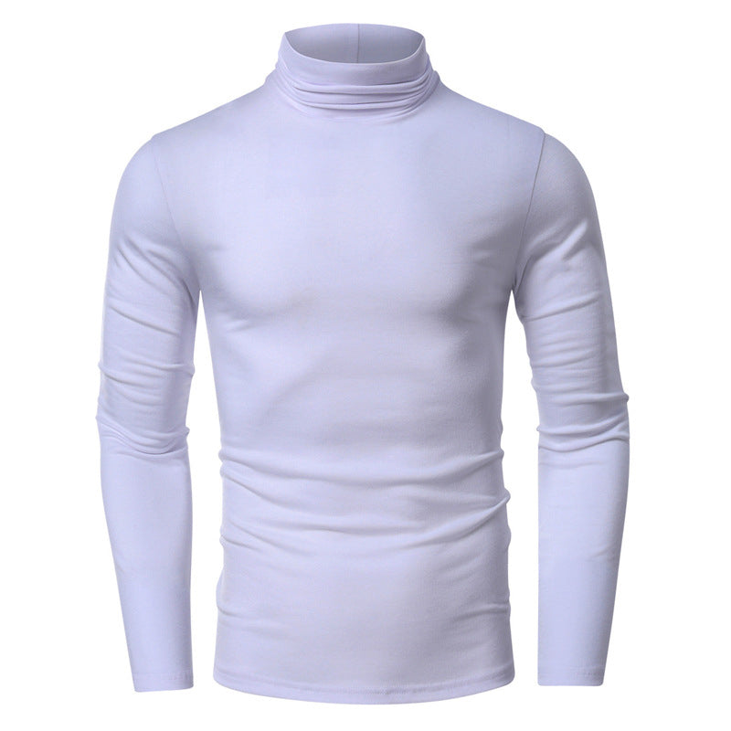 Men's Turtleneck Bottoming Top Blouse