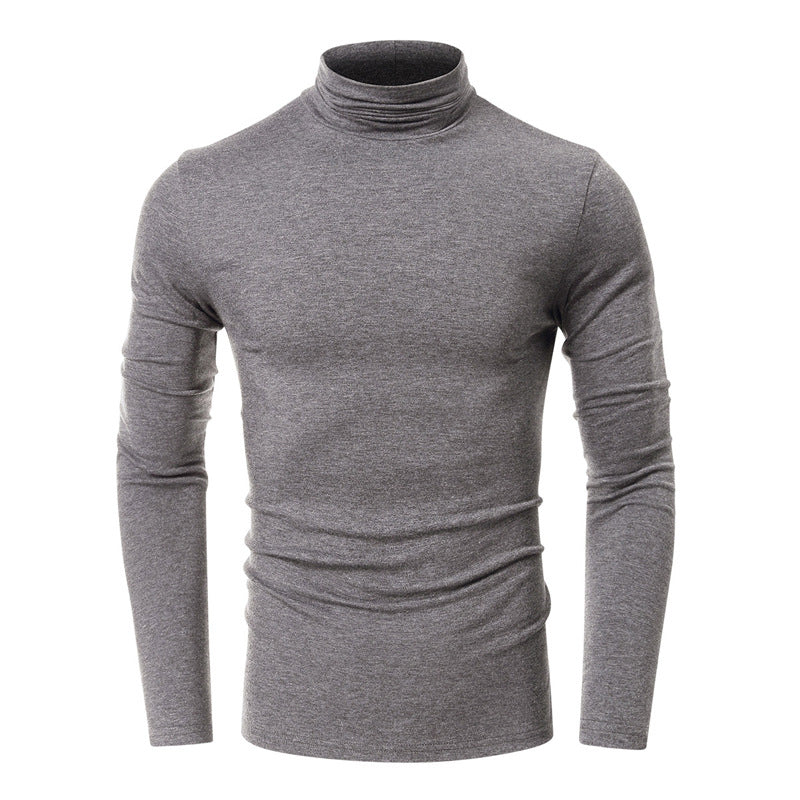 Men's Turtleneck Bottoming Top Blouse