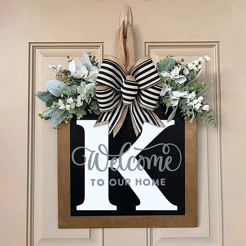 2023 NEW - Welcome Front Door Wreath