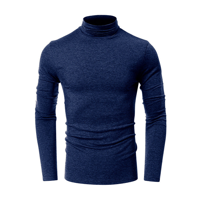 Men's Turtleneck Bottoming Top Blouse